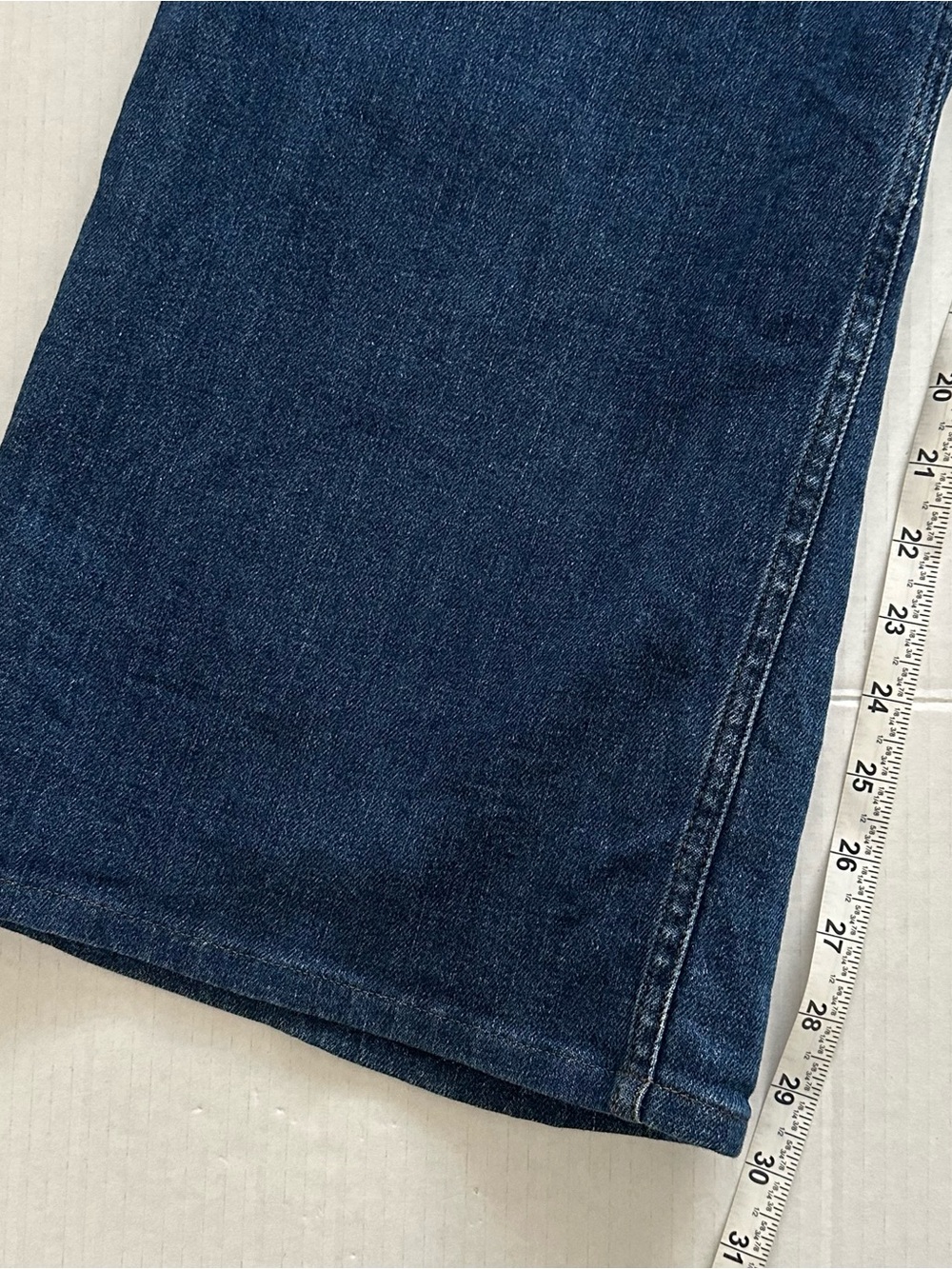 Good American Good Skate High Waist Wide Leg Jeans Blue383 Size 30 - Picture 10 of 12